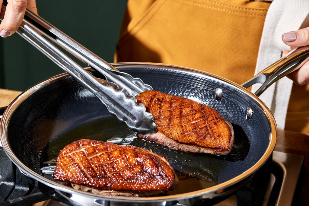 Best for High-Heat Cooking: Hexclad