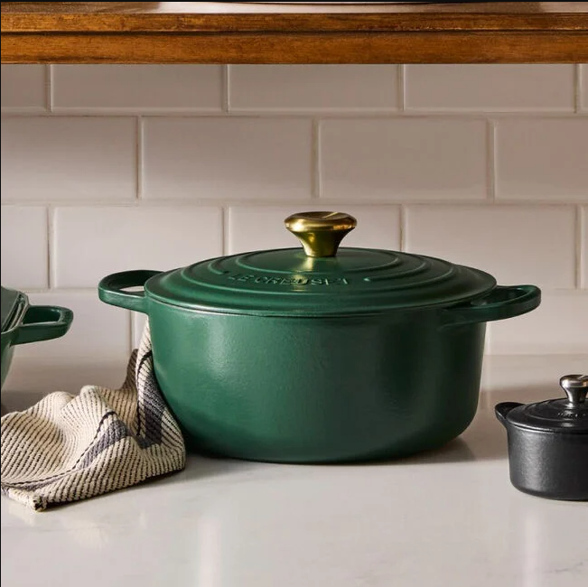 Le Creuset Dutch Oven (5.5-quart, ~$350–$400 as of mid-2026)