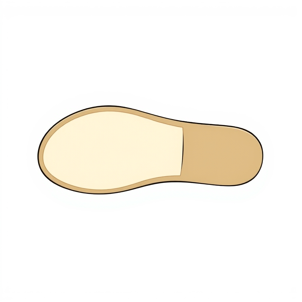 beach footwear comparison — Cross-section illustration of a dual-density sandal sole showing two foam layers and a contoured arch cup.