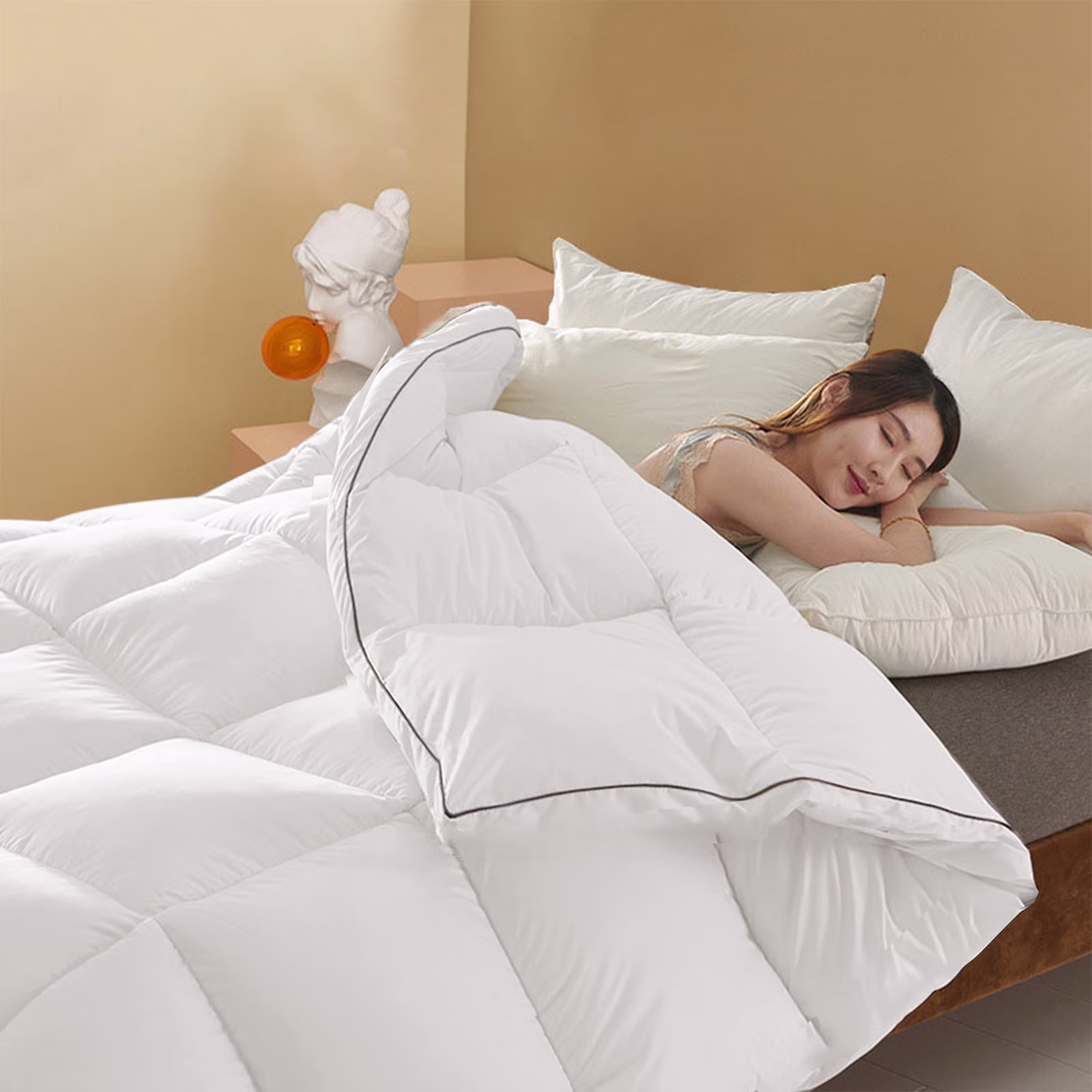 Allerease Premium Hypoallergenic Down Alternative Comforter