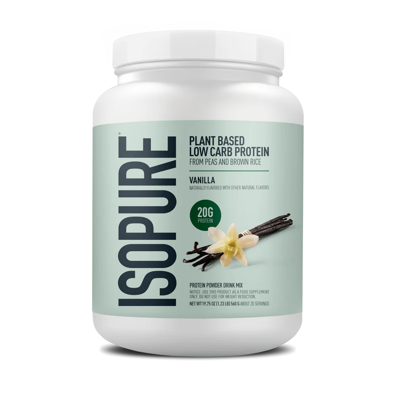 Isopure Zero Sugar Plant-Based Protein