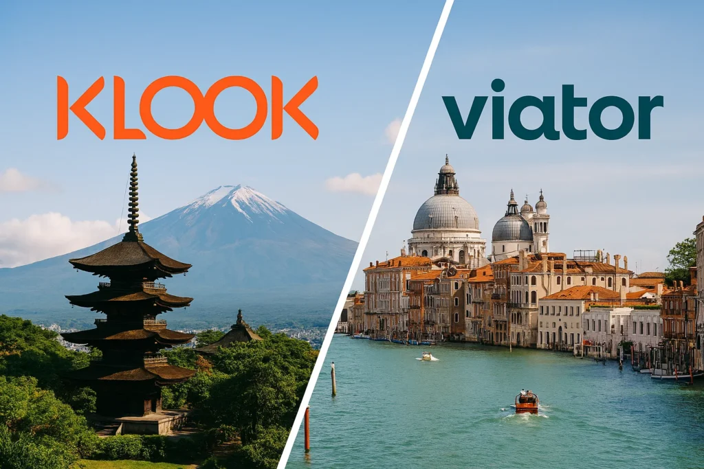 Klook or Viator (tie)