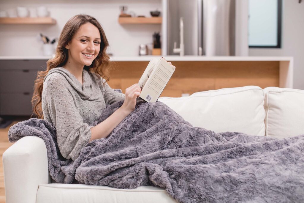 Mosaic Weighted Throw (12 lbs)