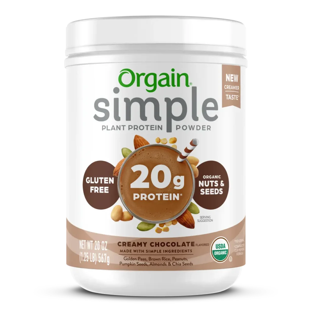 Orgain Simple Organic Plant-Based Protein