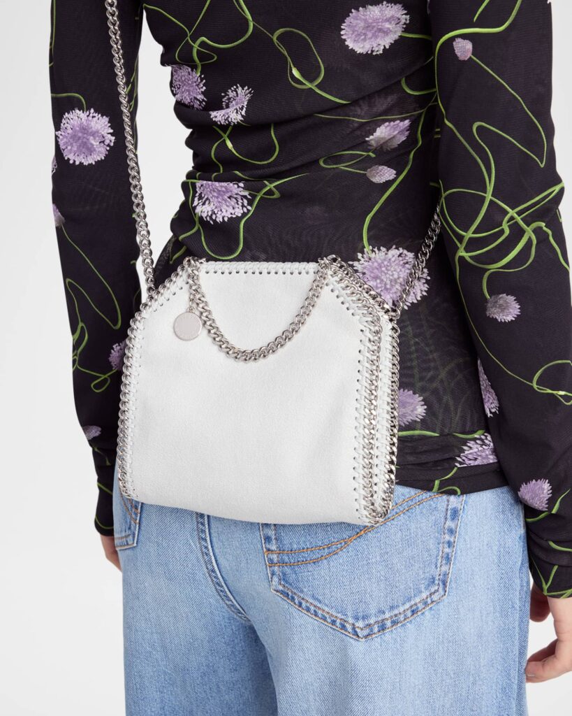 Stella McCartney Falabella (Recycled Nylon Frame, Vegan Leather Trim)
