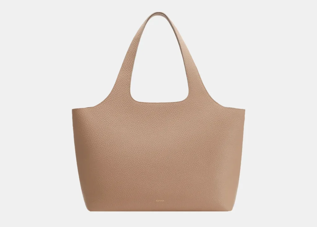best tote bag is the Cuyana Structured Tote
