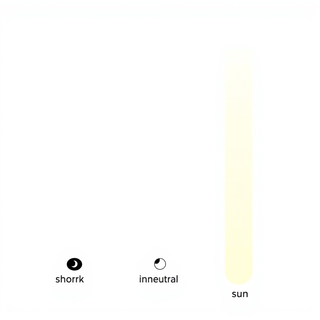portable projector brightness — Three bars showing relative brightness levels and typical use cases for different lumen ranges.