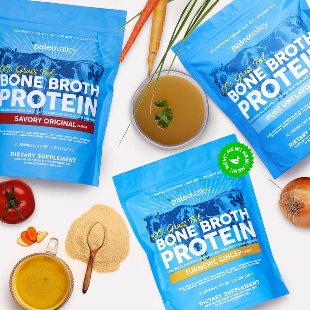 Organixx Grass-Fed Bone Broth Powder