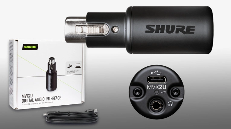 Shure SM7B (with a USB adapter)