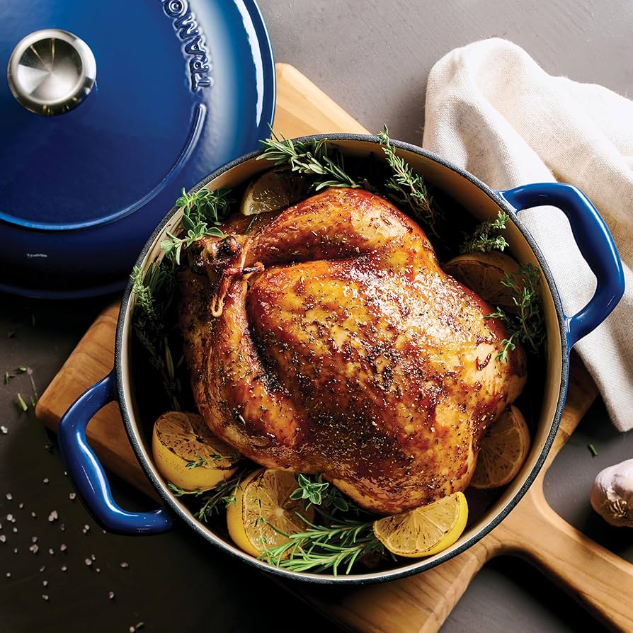 Tramontina 5.5-Quart Enameled Cast Iron
