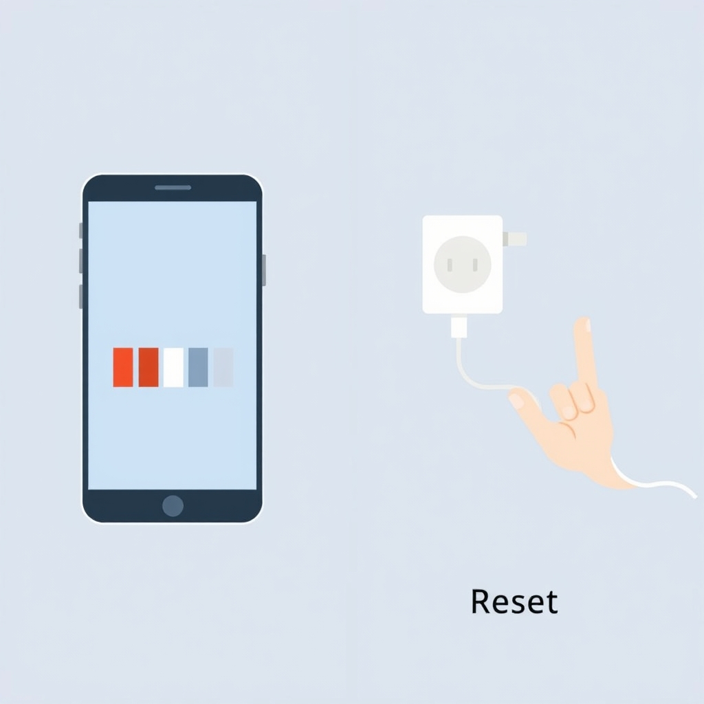 smart pet feeder — Visual comparison of Wi-Fi disconnection and power reset troubleshooting steps