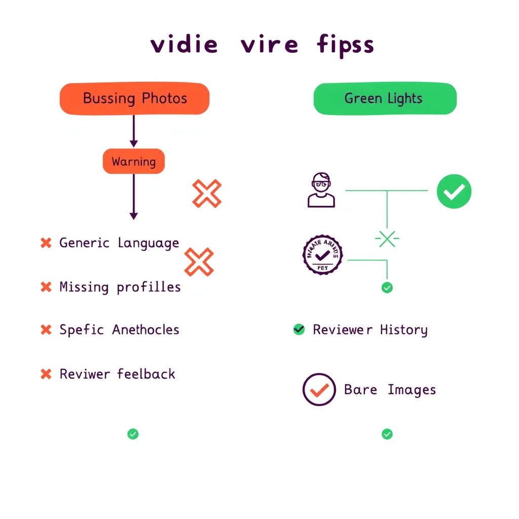 Tripadvisor reviews reliable — Visual guide to spotting fake vs. trustworthy reviews, with red-flag warnings on left and green-light markers on right.